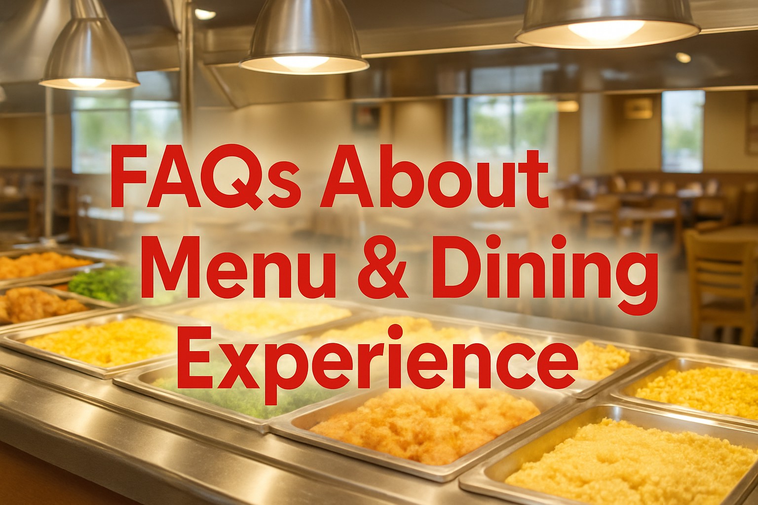 FAQs About Menu & Dining Experience
