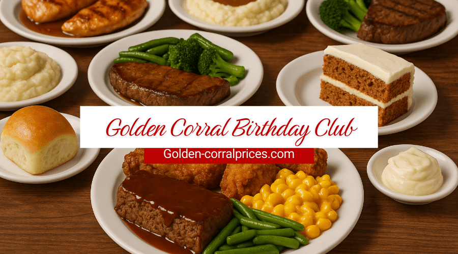 Golden Corral Birthday Club