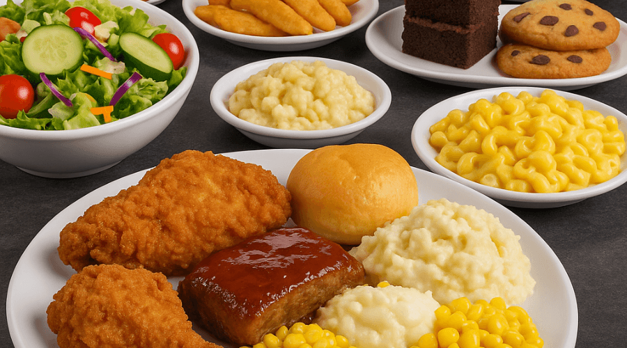 Golden Corral buffet menu for adults