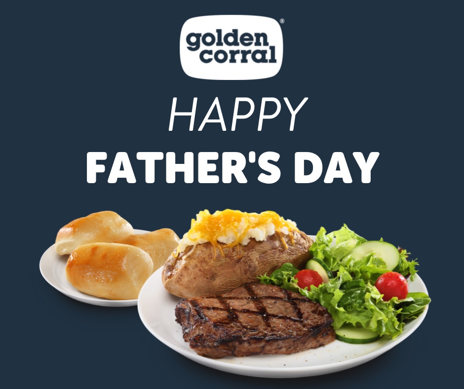 Golden Corral father's day